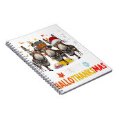 ドンキーハッピーハロサンキューマスハロウィンサンクスギビング ノートブック (右側)