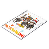 ドンキーハッピーハロサンキューマスハロウィンサンクスギビング ノートブック (左側)