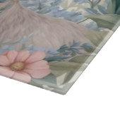 ドンキーパステル魅力的フラワーズファームアニマル カッティングボード (角)