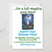 ドンキーパーティーセンター マグネット招待状 (正面)