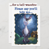 ドンキーパーティーセンター 招待状 (正面/裏面)