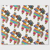 ドンキーピアナタパターンラッピング紙 ラッピングペーパー (フラット)