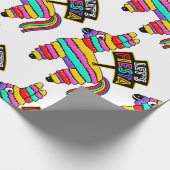 ドンキーピアナタパターンラッピング紙 ラッピングペーパー (角)