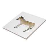 ドンキーファーム動物の水の色ファーミヤードアート タイル (側面)