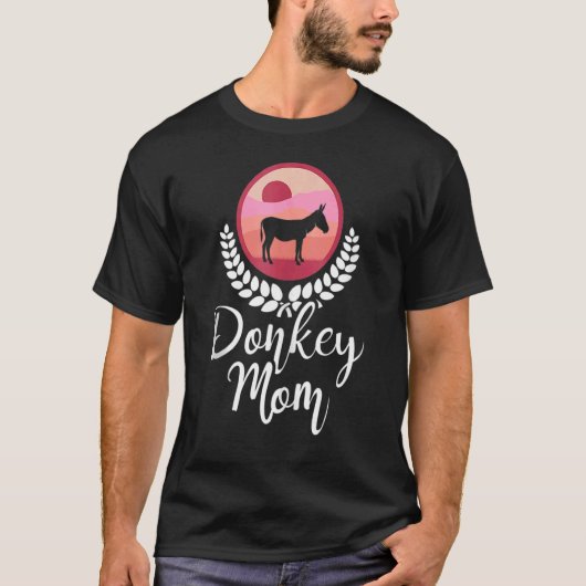 ドンキーマムズーオーキーパーアニマルモル農家 Tシャツ (正面)