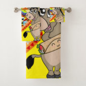 ドンキーメキシコ人男性ソンブレロバスルームのタオルセット バスタオルセット (インサイチュ)