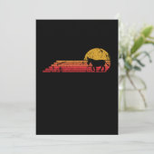 ドンキーレトロヴィンテージスタイル 招待状 (スタンド正面)