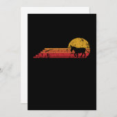 ドンキーレトロヴィンテージスタイル 招待状 (正面/裏面)