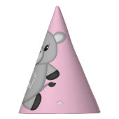 ドンキー・バースデー・パーティー・ピンク パーティーハット (右)