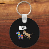 ドンキーIdはピナタメキシカンCincoおもしろい De Mヒット キーホルダー (正面)