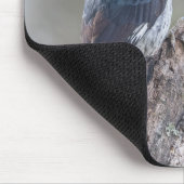 ドングリのキツツキのマウスパッド マウスパッド (コーナー)