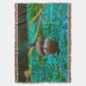 ドングリのブランケット スローブランケット (正面縦)