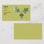 ドングリのプロフィールカード 名刺 (正面/裏面)