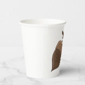 ドングリ素朴ンズオータムフォレスト自然 紙コップ (右)