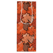 ドングリ葉スII ワインギフトバッグ (正面)