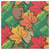 ドングリ葉スIII ファブリック (クローズアップ)