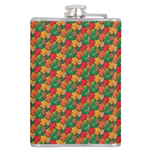 ドングリ葉スIII フラスク (裏面)