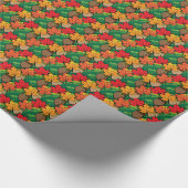 ドングリ葉スIII ラッピングペーパー (角)