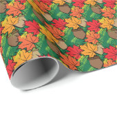 ドングリ葉スIII ラッピングペーパー (ロールコーナー)