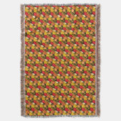 ドングリ葉スIV スローブランケット (正面縦)