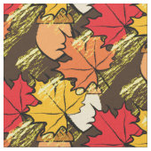 ドングリ葉スIV ファブリック (クローズアップ)