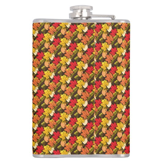 ドングリ葉スIV フラスク (裏面)