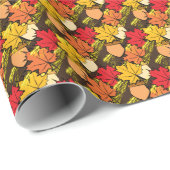 ドングリ葉スIV ラッピングペーパー (ロールコーナー)