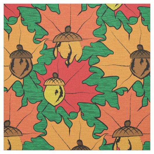 ドングリ葉スVI ファブリック (見本)