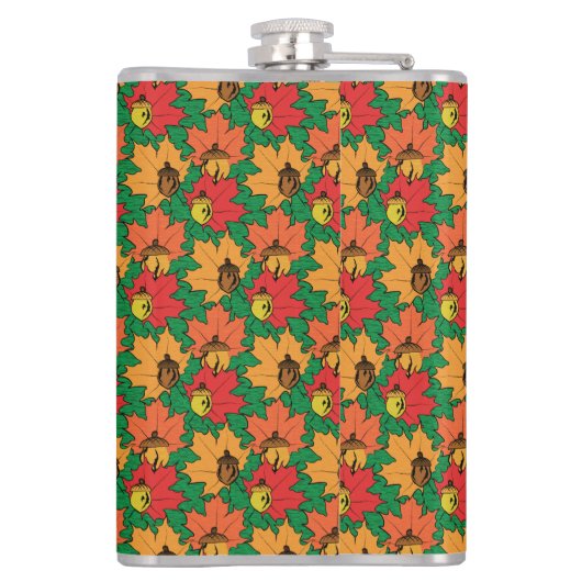 ドングリ葉スVI フラスク (裏面)