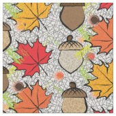 ドングリ葉スVII ファブリック (クローズアップ)