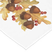 ドングリ ショートテーブルランナー (コーナー)