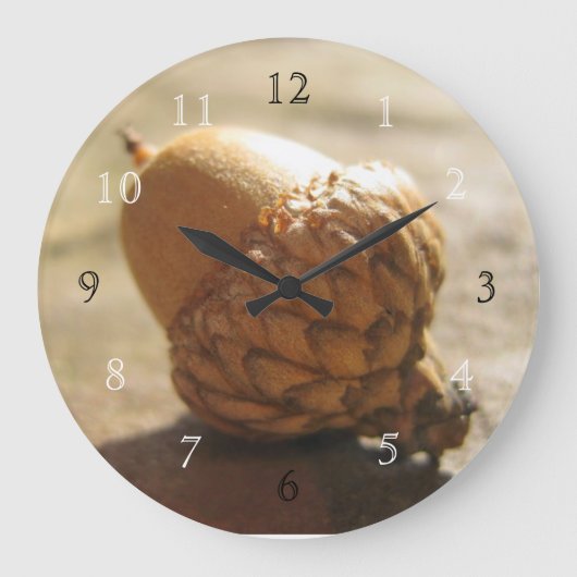 ドングリ ラージ壁時計 (正面)