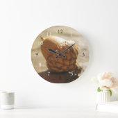 ドングリ ラージ壁時計 (ホーム)