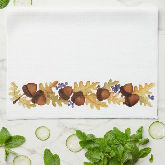 ドングリ-台所タオル キッチンタオル (折り畳み)