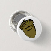 ドングリ 缶バッジ (正面&裏面)