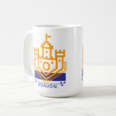 ドンジョン コーヒーマグカップ (正面左)