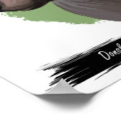 ドンスコイキャットプリント |キャットウォールプリント ポスター (角)