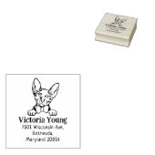 ドンスコイキャット差出人住所 ラバースタンプ (押印)