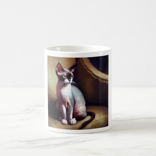 ドンスコイ猫 コーヒーマグカップ (中央)