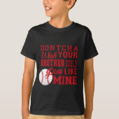 ドンチャ·ウィッシュお兄さんは私の遊ようになれた。 Tシャツ (正面)