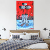 ドンデラフエラクエドマルカダ キャンバスプリント (インサイチュ (寝室))