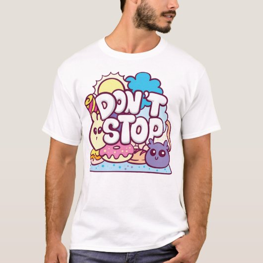 ドントストップ Tシャツ (正面)