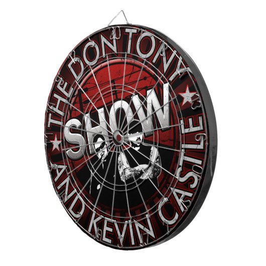 ドントニーおよびケビンの城ショーのダート盤! ダーツボード (正面右)