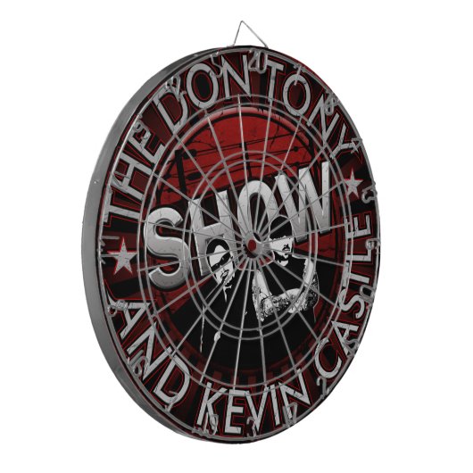 ドントニーおよびケビンの城ショーのダート盤! ダーツボード (正面左)