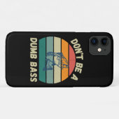 ドントベばかバス Case-Mate iPhoneケース (裏面(横))