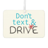 ドント文字&ドライブ カーエアーフレッシュナー (裏面)