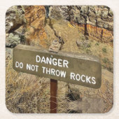 ドント スクエアペーパーコースター (正面)