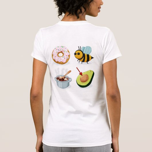 ドント ビー ステューピッド レブス (裏) Tシャツ (裏面)