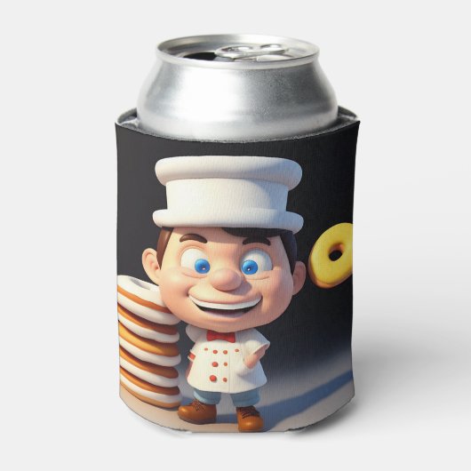 ドントTouchマイドーナツクーラーボックス 缶クーラー (缶正面)