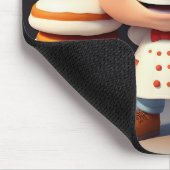 ドントTouchマイドーナツマウスパッド マウスパッド (コーナー)